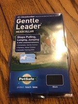 PetSafe Gentle Leader Head Collar with Training DVD New Black Small HEAD... - $21.77