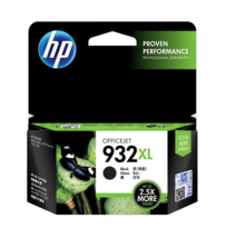 Genuine HP Officejet 932 XL BK Black Printer Ink Cartridge 932XL BK Print - $19.24