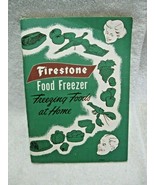 Vintage Collectible 1949 FIRESTONE FOOD FREEZER &quot;Freezing Foods At Home&quot;... - £15.71 GBP