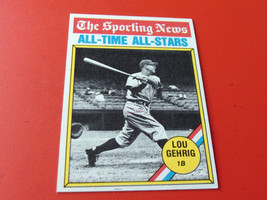 1976 Topps Lou Gehrig # 341 Sporting News !! - £19.92 GBP