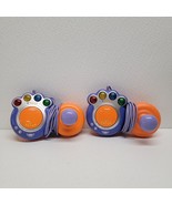 2 Vtech Vsmile TV Learning System Wired Controllers Orange # 9100 - $37.75 CAD