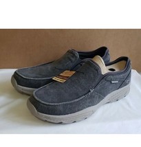 Skechers Men&#39;s Relaxed Fit Creston Moseco Slip On Shoes Charcoal Variety in Size - £32.06 GBP+