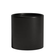 DTY Signature Mount Powell Fiberstone Planter - Extra Small Black Cylind... - $34.76