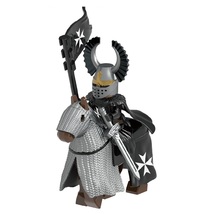 2pcs The Knights Hospitaller War Horse Flag Minifigures Weapons Accessories - £7.18 GBP