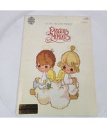 Vintage 1980 Precious Moments Religious Counted Cross Stitch Leaflet - $259.57 MXN