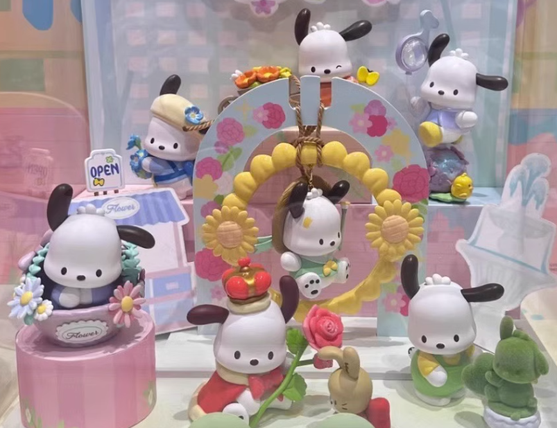 Primary image for MINISO Sanrio Pochacco Flower & Childhood Series Confirmed Blind Box Figure Hot！