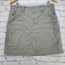 Aventura Organic Cotton Skirt Womens sz 8 Walking Gray  - £9.34 GBP
