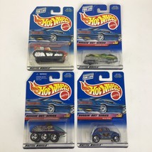 Boxed Complete 1998 Mattel Hot Wheels Buggin' Out Series Diecast Cars X 4 Look - $21.99