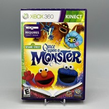 Sesame Street: Once Upon a Monster (Xbox 360 Kinect, 2011) Tested *No Manual* - £6.24 GBP