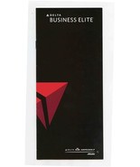 Delta Air Lines Delta Business Elite Booklet 2011 - £12.45 GBP