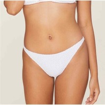 Andie x Demi Moore Colab Bikini The Tropez Bottom In White Crochet Size ... - $19.55