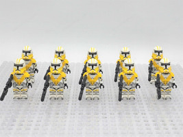 New 10Pcs The 13Th Battalion Star Wars Iron Battalion Clone Troopers Minifigures - $55.95