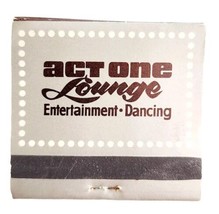 Act One Lounge Entertainment Vintage Matchbook Holiday Inn Cali Unstruck E77R1 - £11.79 GBP