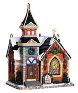 Lemax Village Collection Christmas Village Building, Holy Trinity Chapel - $99.99