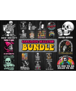 Sarcastic Skeleton SVG Bundle - €25,58 EUR