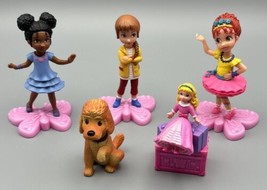 Disney Fancy Nancy Figures Bree, Marabelle Frenchy Grace 5 Piece Set Cak... - £12.49 GBP