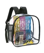 Clear Backpack Stadium Approved, Heavy Duty Clear Mini Backpack with Padded - £12.44 GBP