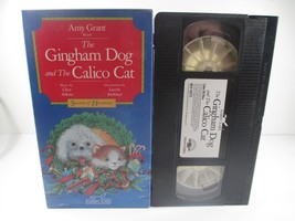 The Gingham Dog &amp; Calico Cat Vhs Video 1994 Rabbit Ears Animated Christmas Story - £7.58 GBP