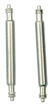 20mm Two Stainless Steel Watchband Spring Bar Pins For Attaching Watch B... - $7.95
