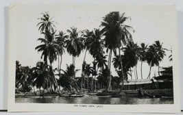 Brazil RPPC Five Cowrie Creek LAGOS 1960 USS Bexar to Milwaukee Postcard L3 - £22.42 GBP