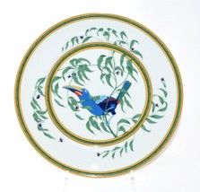 Hermes Toucan Dinner Plate 25 cm porcelain dinnerware bird other 8.75&quot; - £302.03 GBP