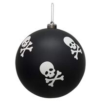 Ashland® Giant Black &amp; White Skulls Halloween Ornament - €11,13 EUR
