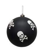 Ashland® Giant Black &amp; White Skulls Halloween Ornament - $17.95 CAD
