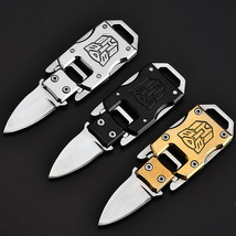 Famous Multifunctional Mini Folding Portable Tactical Outdoor Survival Knife - £5.64 GBP