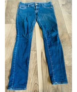 A/X Armani Exchange Women&#39;s Dark Blue Skinny Jeans size 6 - £25.33 GBP