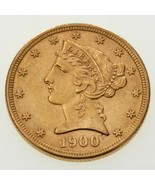 1900 US Or Liberty Demi Aigle En Choix Bu État ! Grand Début - $840.44