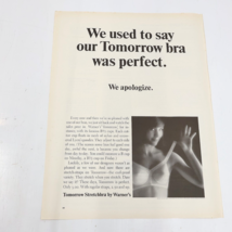 1964 Warners Tomorrow Stretchbra The Perfect Bra Print Ad 10.5x13.5 - £6.28 GBP