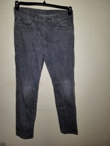 Levi&#39;s 541 Athletic Taper Stretch Jeans Mens 32x34 Gray Medium Wash   - $19.40