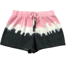 No Boundaries Sweat Shorts Jr Womens size Large 11-13 Pull On Pink Black... - $19.79