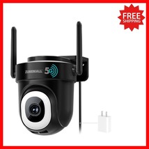 5MP 5G Security Camera with 360° PTZ, Night Vision &amp; AI Alerts -  Waterp... - $984.88 MXN