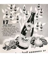 1953 Colt Black Cherry Soda Real Fruit Advertisement Pop Carbonated Drin... - €25,75 EUR