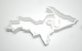 Pure Michigan Upper Peninsula UP In Outline Cookie Cutter 3D Printed USA PR998 - £3.15 GBP