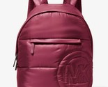 Michael Kors Rae Medium Quilted Nylon Burgundy Backpack 35F1U5RB2C NWT $... - $93.05