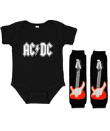 AC/DC Onesie Outfit Bodysuit Shirt Set - $342.12 MXN+