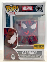 Funko Pop! Marvel Carnage Hot Topic Exclusive Protective Case #99 F25 - $32.99