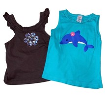 Gymboree 4T Set of 2 Tank Tops - £6.15 GBP