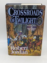 Crossroads of Twilight Robert Jordan HCDJ Wheel of Time First Edition 1st Print - £11.00 GBP