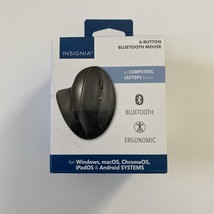 Insignia - Bluetooth wireless 6-Button Ergonomic Mouse - Black - $9.98