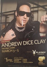 Andrew Dice Clay by Playboy Comedy @ The Lounge Palms Casino Las Vegas - £3.10 GBP