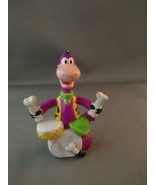Hanna Barbera 1991 The Flintstones &quot;Dino The Dinosaur&quot; Playing Drums PVC... - $2.46 CAD