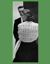 Allegro Shawl. Vintage Knitting Pattern. PDF Download - £1.88 GBP