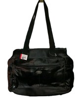 Simply Basic Tote Bag Purse Shoulder Bag Black Multiple Zippered Pockets... - €26,93 EUR