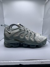 Authenticity Guarantee 
Nike Air Vapormax Plus Light Gray Olive Green Wo... - $108.88