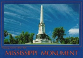 Mississippi Monument Vicksburg National Military Park Postcard RPPC Photo - £9.02 GBP