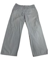 Banana Republic Mens Size 36Rx30 Chino Pants Gray Straight Fit Cotton - $354.07 MXN