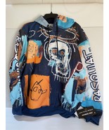 NEW Jean-Michel Basquiat x Members Only Pullover Hoodie Sweatshirt Jacke... - $62.32 CAD